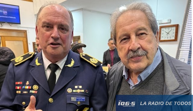 Reconocimiento Policial (Maldonado): Víctor Trezza y Erode Ruiz juntos en jornada de respaldo institucional.