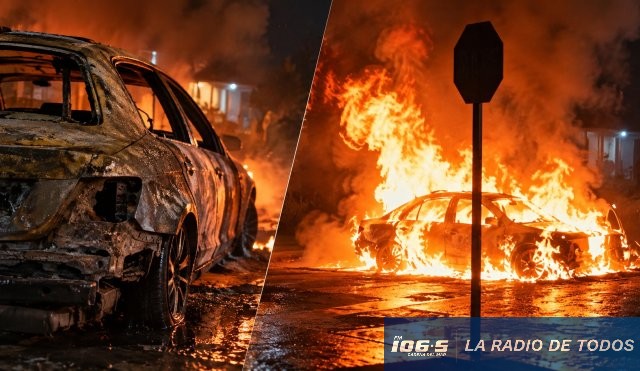 Punta del Este: Imputan a un hombre y a una adolescente por el incendio intencional de un vehículo en la península.