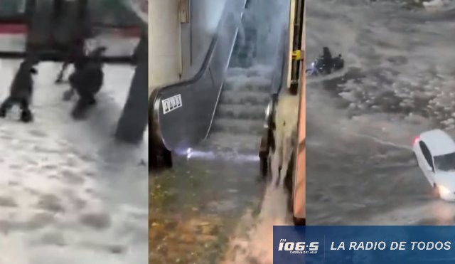 Temporal en Chile santiago