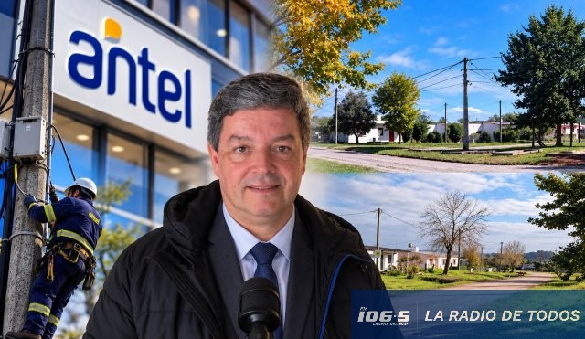 Diputado Casaretto (Los Talas): solicitó respuestas a ANTEL por interrupciones de telefonía e internet.