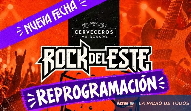 Rock del Este (nueva fecha): festival gratuito se realizará el domingo en Parque La Loma.
