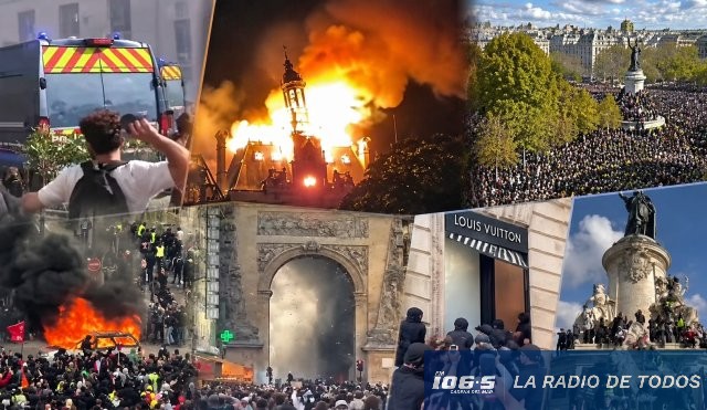 Violencia Paris Francia 