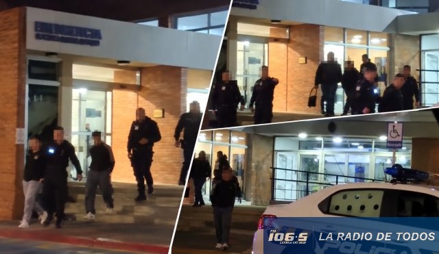 Robo frustrado de motos en hospital 