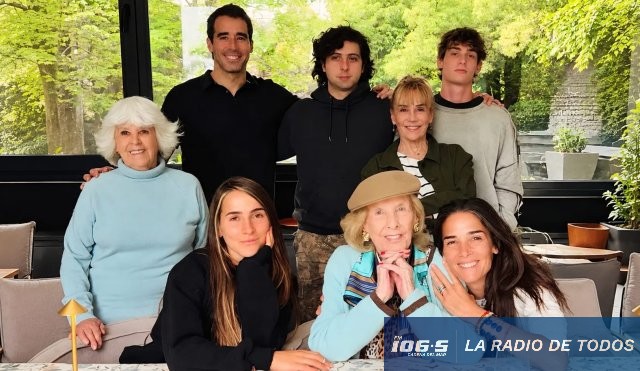 Mirtha Legrand (Día de la Madre en Argentina): reapareció en fotografía familiar.