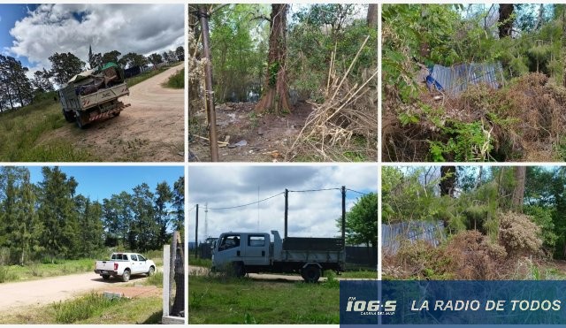 Reclamo vecinal (Barrio Los Álamos): desarticularon campamento irregular.