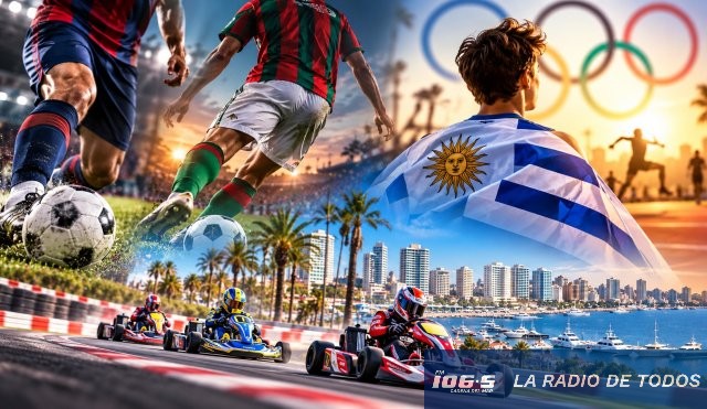 Agenda deportiva (Maldonado): el deporte motor y el fútbol concentran la atención del fin de semana.
