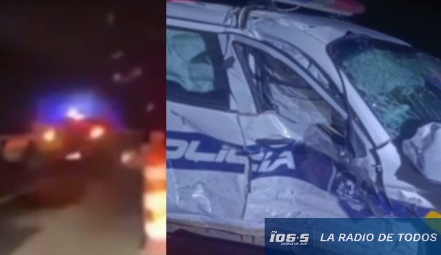 Persecución Policial (Bella Unión): robó una camioneta, huyó hacia Salto y chocó contra un patrullero.