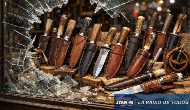Hurtos (Maldonado): Un hombre fue condenado a siete meses de prisión por hurtar cuchillería criolla.
