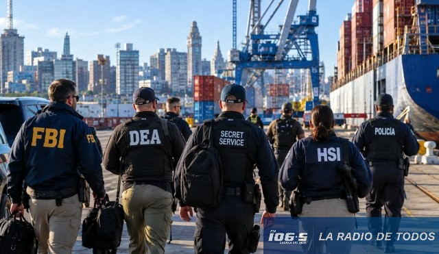 FBI, DEA y Servicio Secreto (Uruguay)