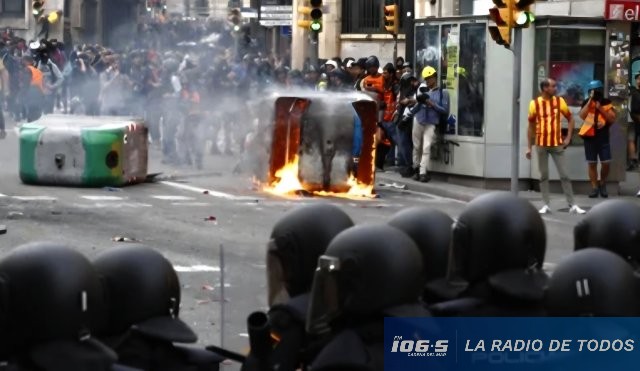 Violencia España Barcelona 