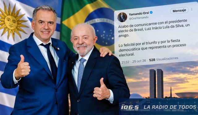 Presidente Orsi a Lula da Silva 