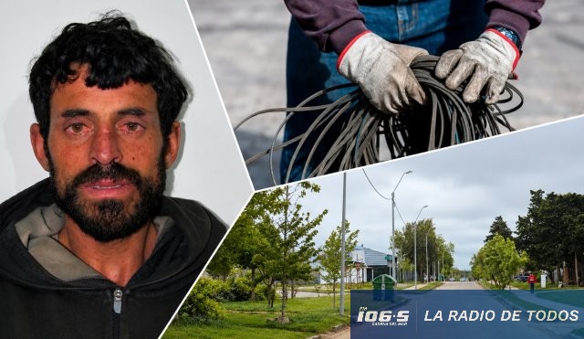 Hurto cables Maldonado 
