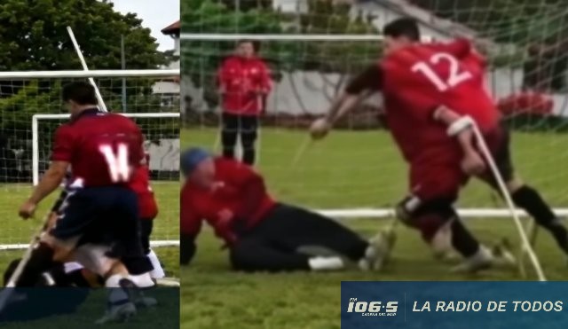 Fútbol de Amputados (Argentina): jugadores uruguayos de Rampla Juniors denunciaron agresiones con muletas.