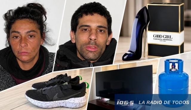 Pareja de delincuentes 