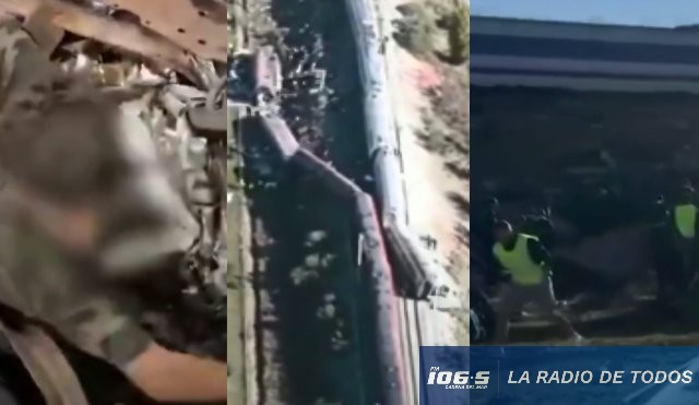Choque de Trenes (España): al menos 64 muertos y decenas de heridos.