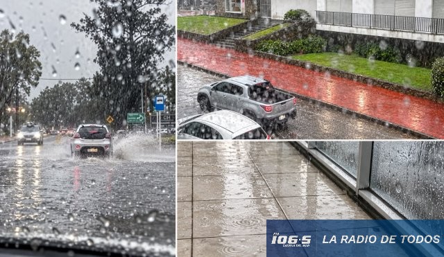 Intensa lluvia (Maldonado) clima